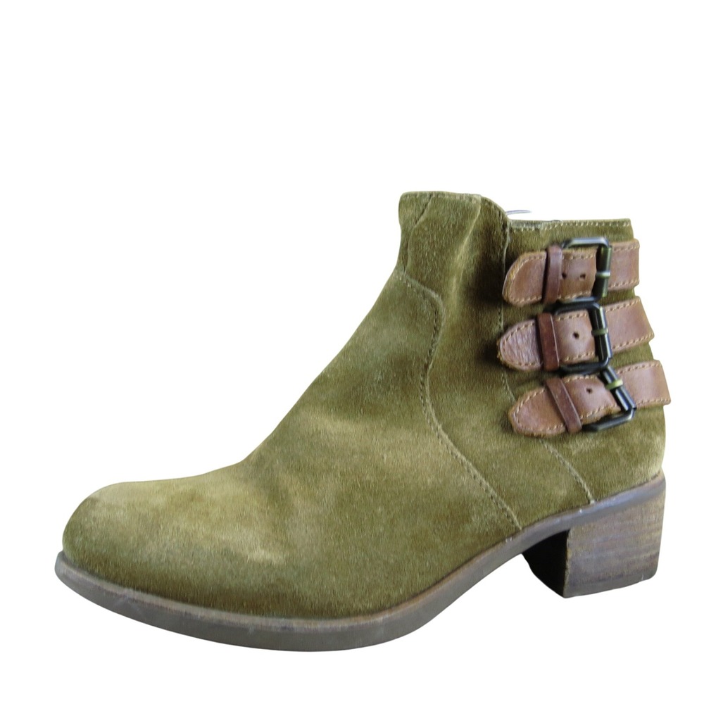 UGG Volta Women's Brown Suede Leather Ankle Boots‎ Size 5.5 Comfort Casual
